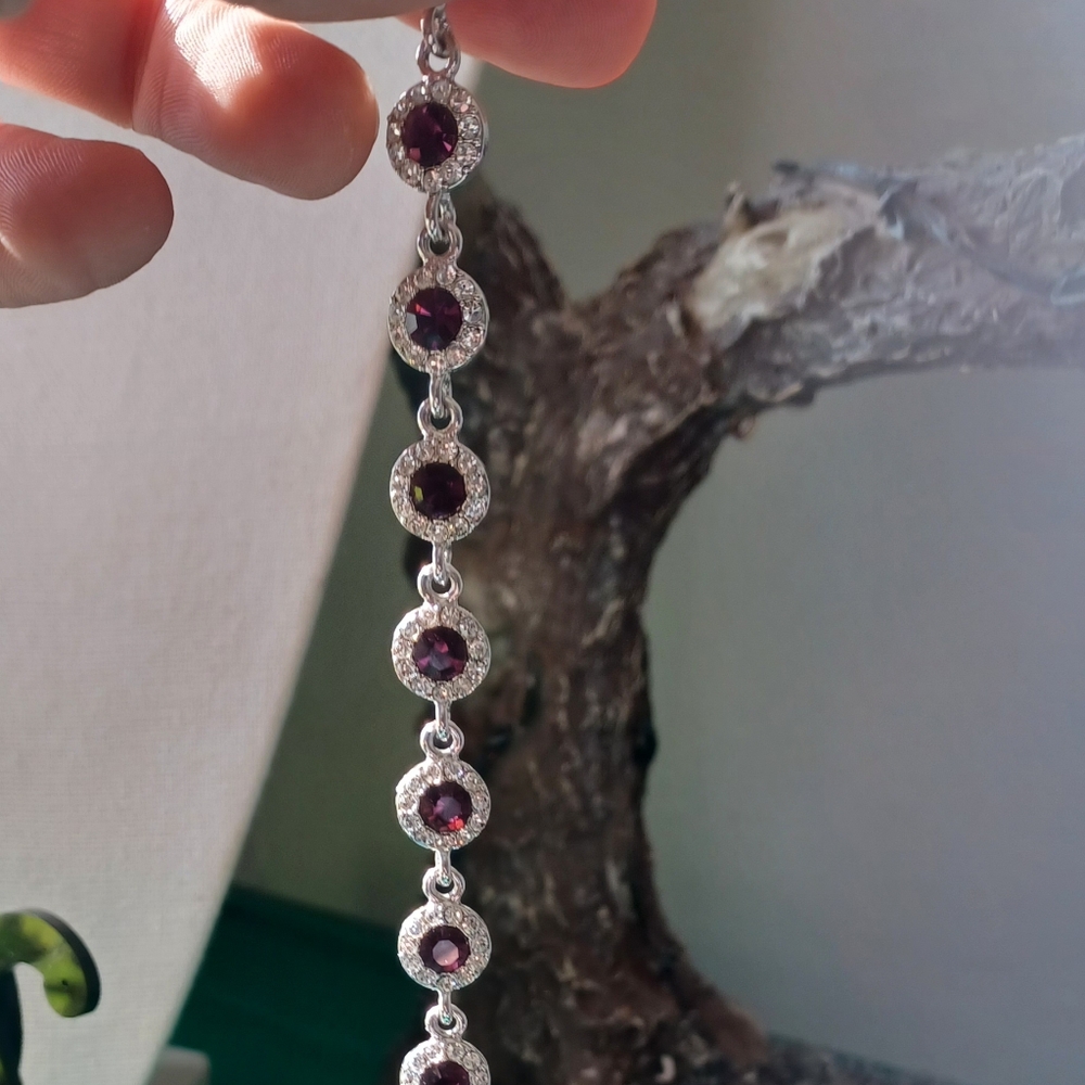 Swarovski Silver Rhodium Plated Bracelet